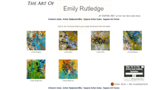 Desktop Screenshot of emilyrutledge.sapereartists.com